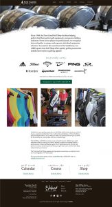 Pine Island golf page