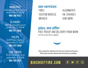 big chief tire postcard