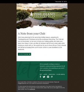 Pine Island main eblast