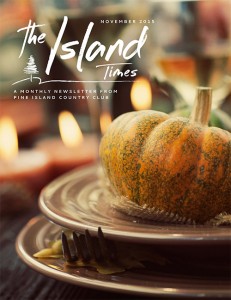 Pine Island Country Club newsletter cover