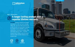 Johnston North America website